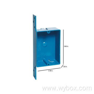 cheap non-metallic indoor outdoor wall Electrical switch outlet box floor receptacle Junction boxes SuperBlue PVC Box